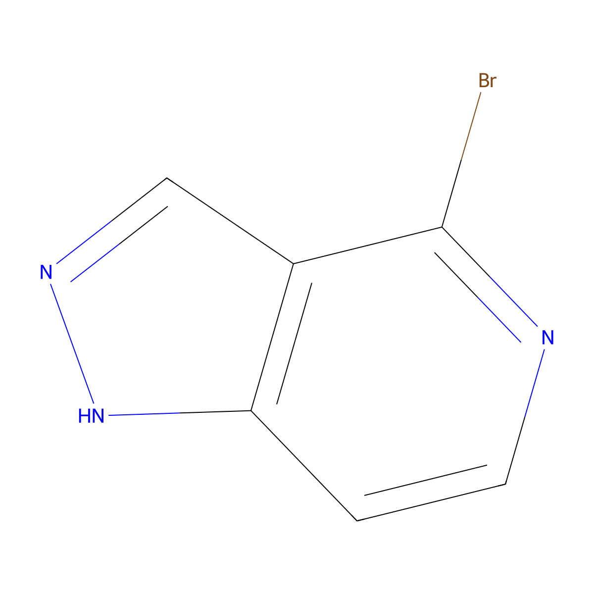 4-Bromo-1H-pyrazolo[4,3-c]pyridine molecular structure, CAS 1159829-63-6