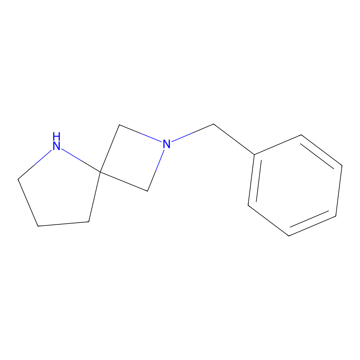 2-Benzyl-2,5-diazaspiro[3.4]octane molecular structure, CAS 1159882-88-8