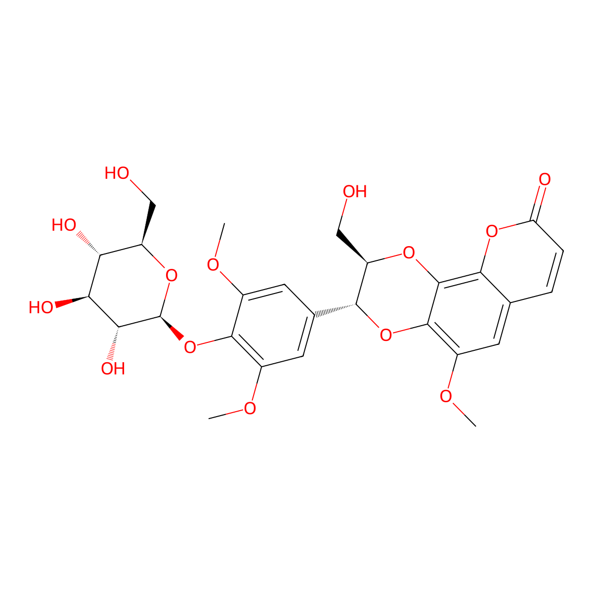 Yinxiancaoside C molecular structure, CAS 1159908-74-3