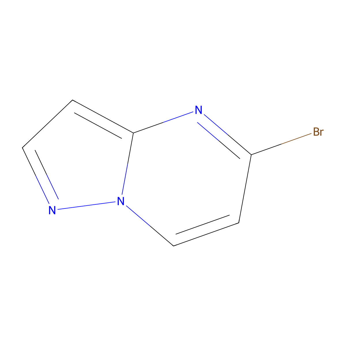 5-Bromopyrazolo(1,5-a)pyrimidine molecular structure, CAS 1159981-95-9