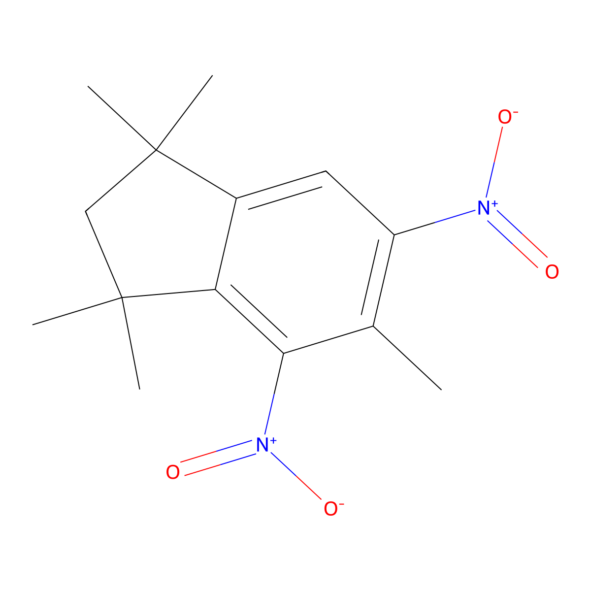 Moskene molecular structure, CAS 116-66-5