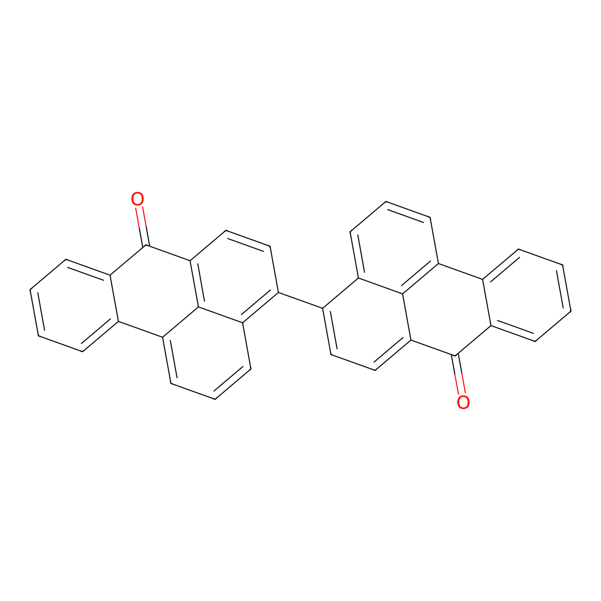 Benzanthronyl molecular structure, CAS 116-90-5