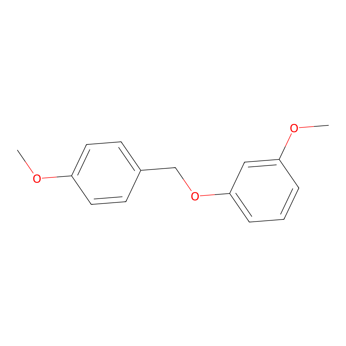 1-Methoxy-3-(4-methoxybenzyloxy)benzene molecular structure, CAS 1160046-95-6
