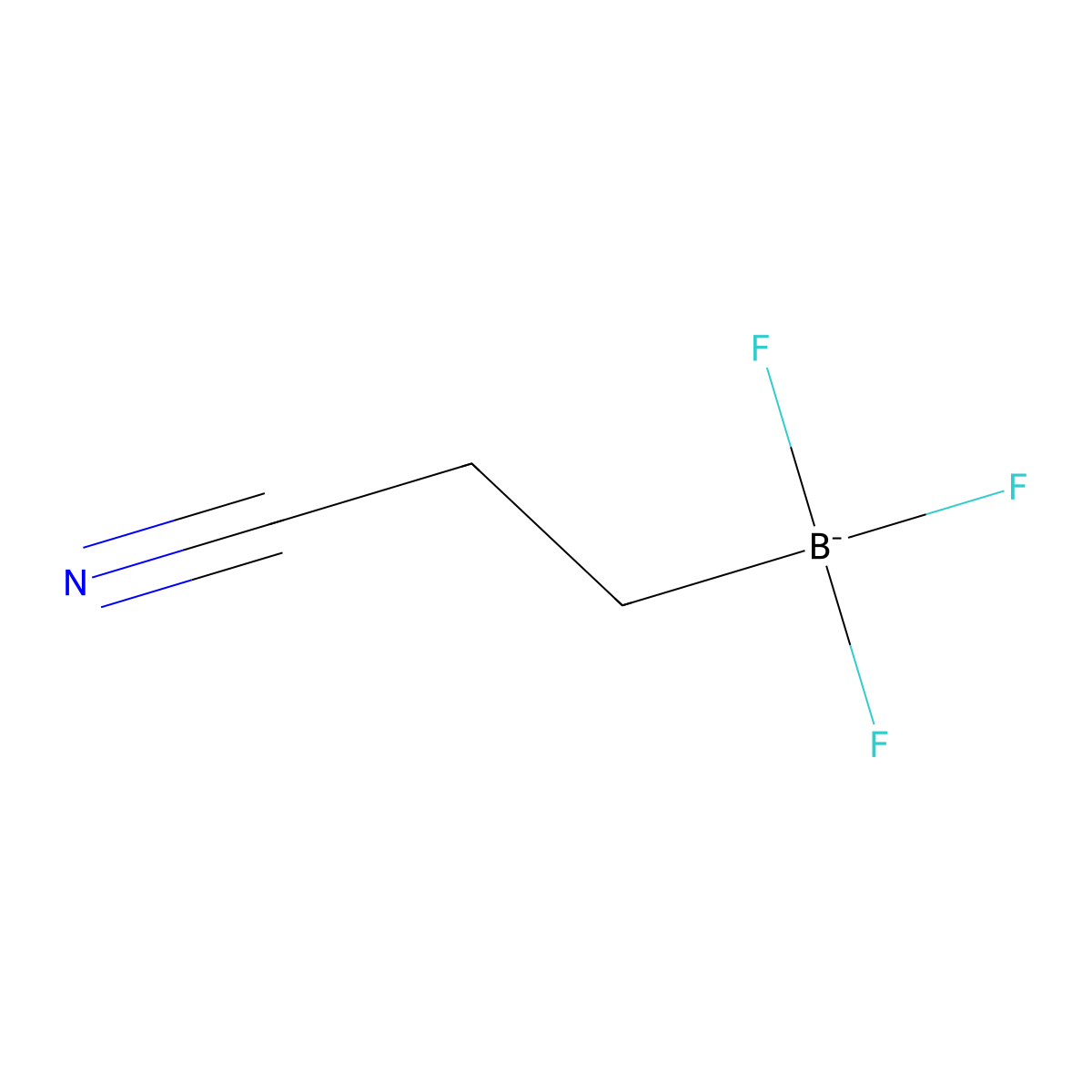 (2-Cyanoethyl)trifluoroborate molecular structure, CAS 1160097-56-2
