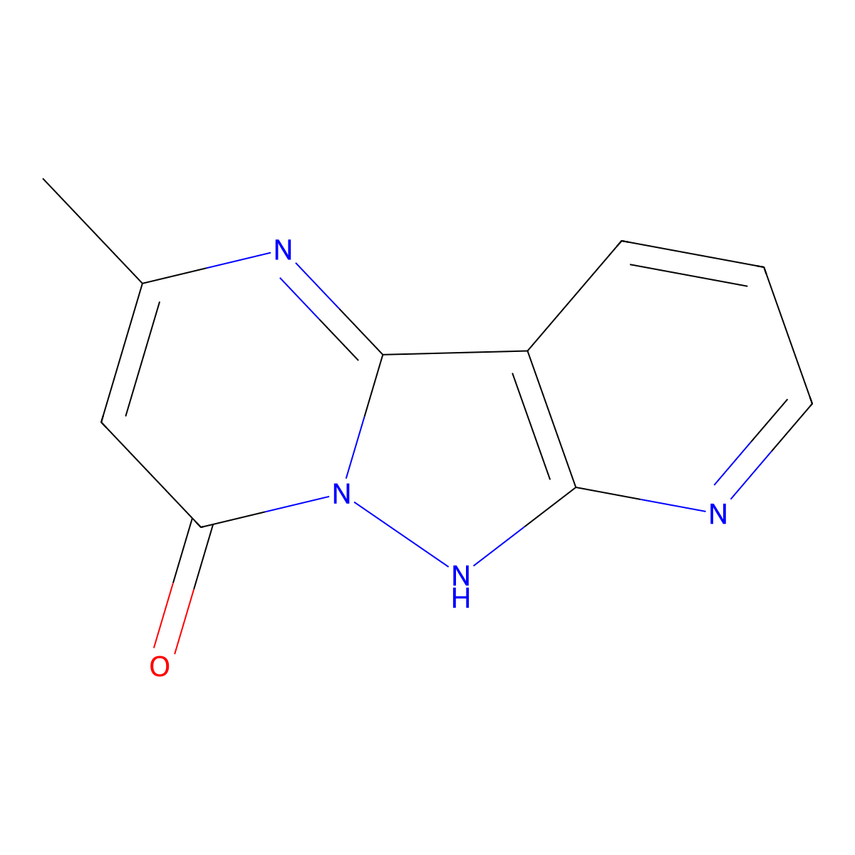 2-methylpyrido[2',3':3,4]pyrazolo[1,5-a]pyrimidin-4(6H)-one molecular structure, CAS 1160261-62-0