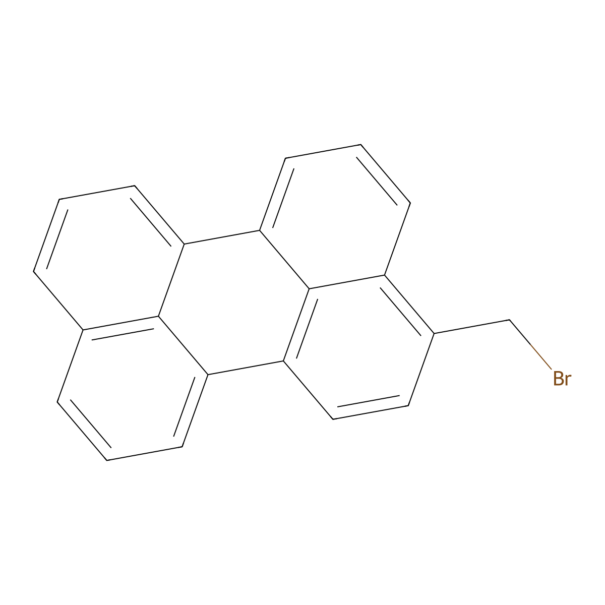 3-(Bromomethyl)perylene molecular structure, CAS 1160604-36-3