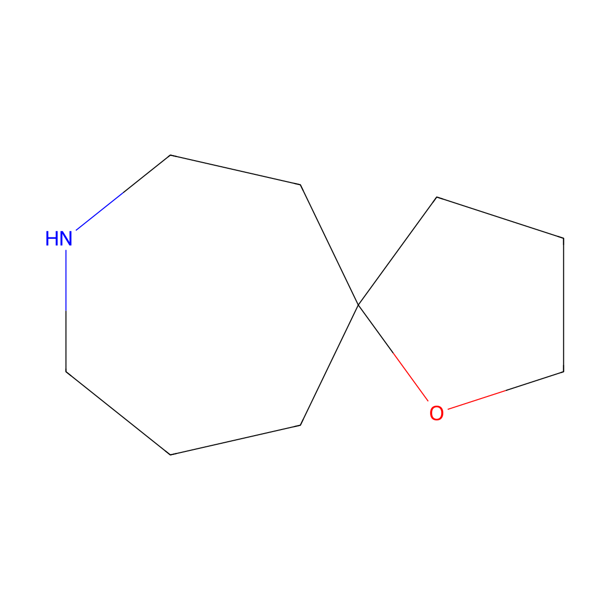 1-Oxa-8-azaspiro[4.6]undecane molecular structure, CAS 1160800-42-9