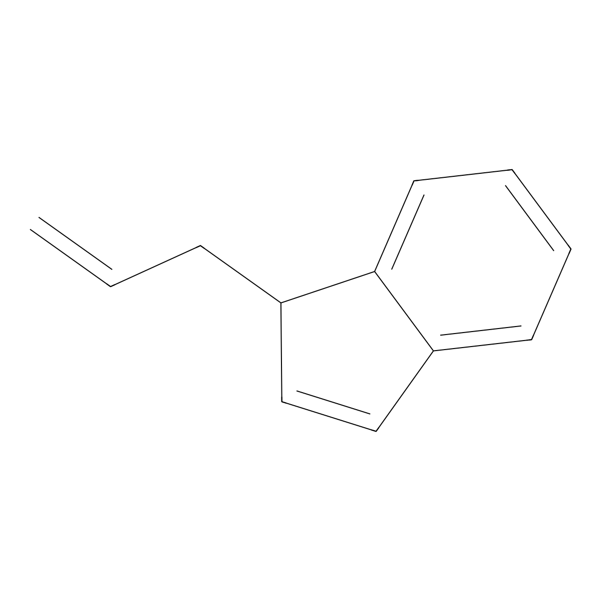 1-prop-2-enyl-1H-indene molecular structure, CAS 1160819-97-5