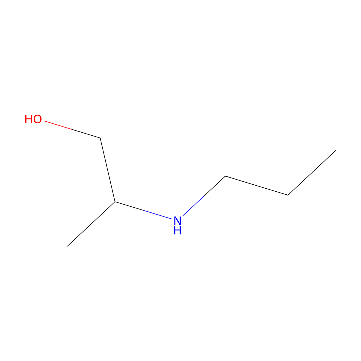 (2R)-2-(Propylamino)propan-1-OL molecular structure, CAS 1160988-94-2