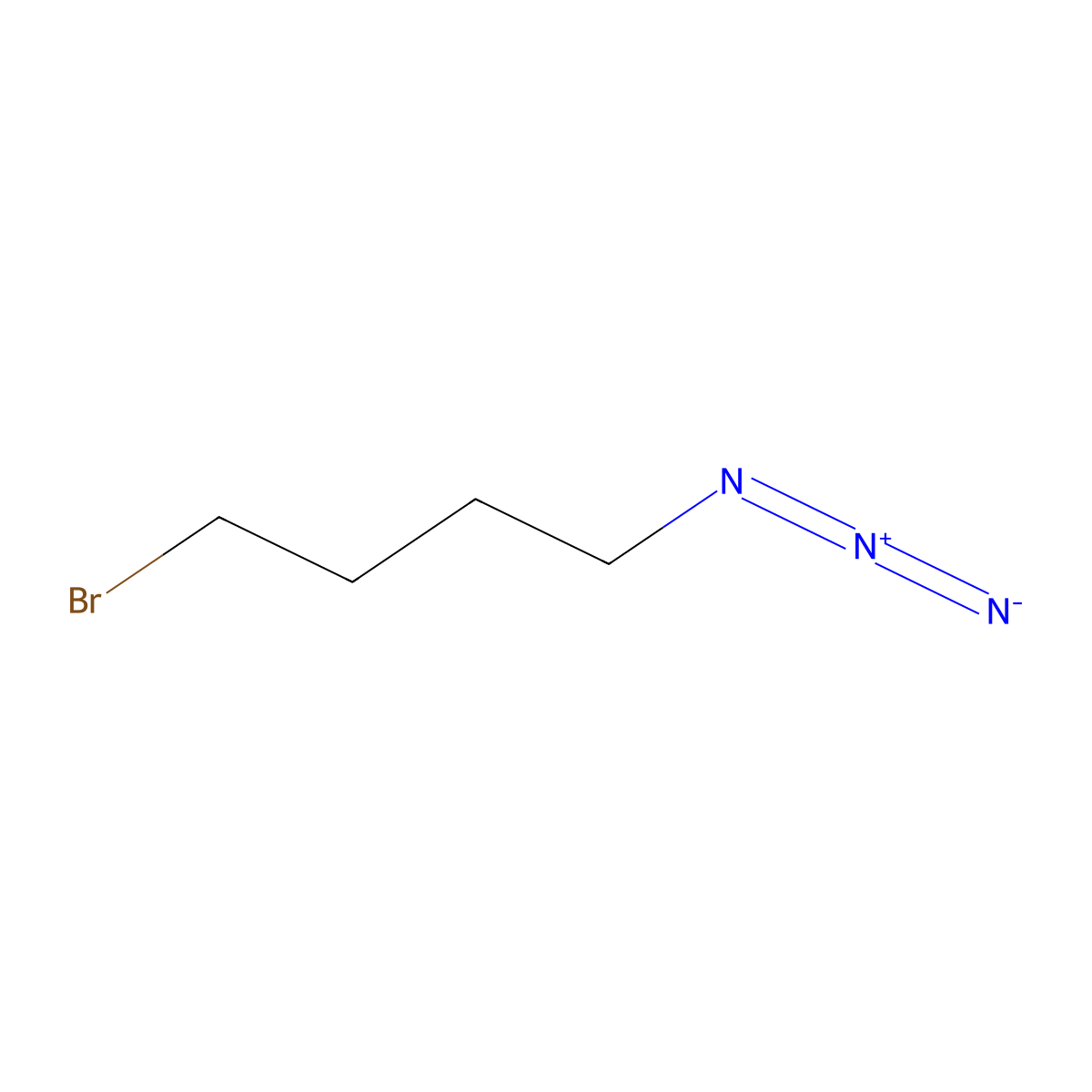 1-Azido-4-bromobutane molecular structure, CAS 116114-55-7