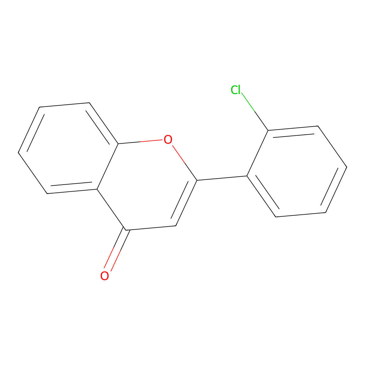 2'-Chloroflavone molecular structure, CAS 116115-48-1