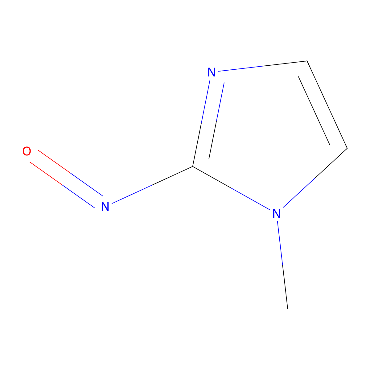 1-Methyl-2-nitrosoimidazole molecular structure, CAS 116169-87-0