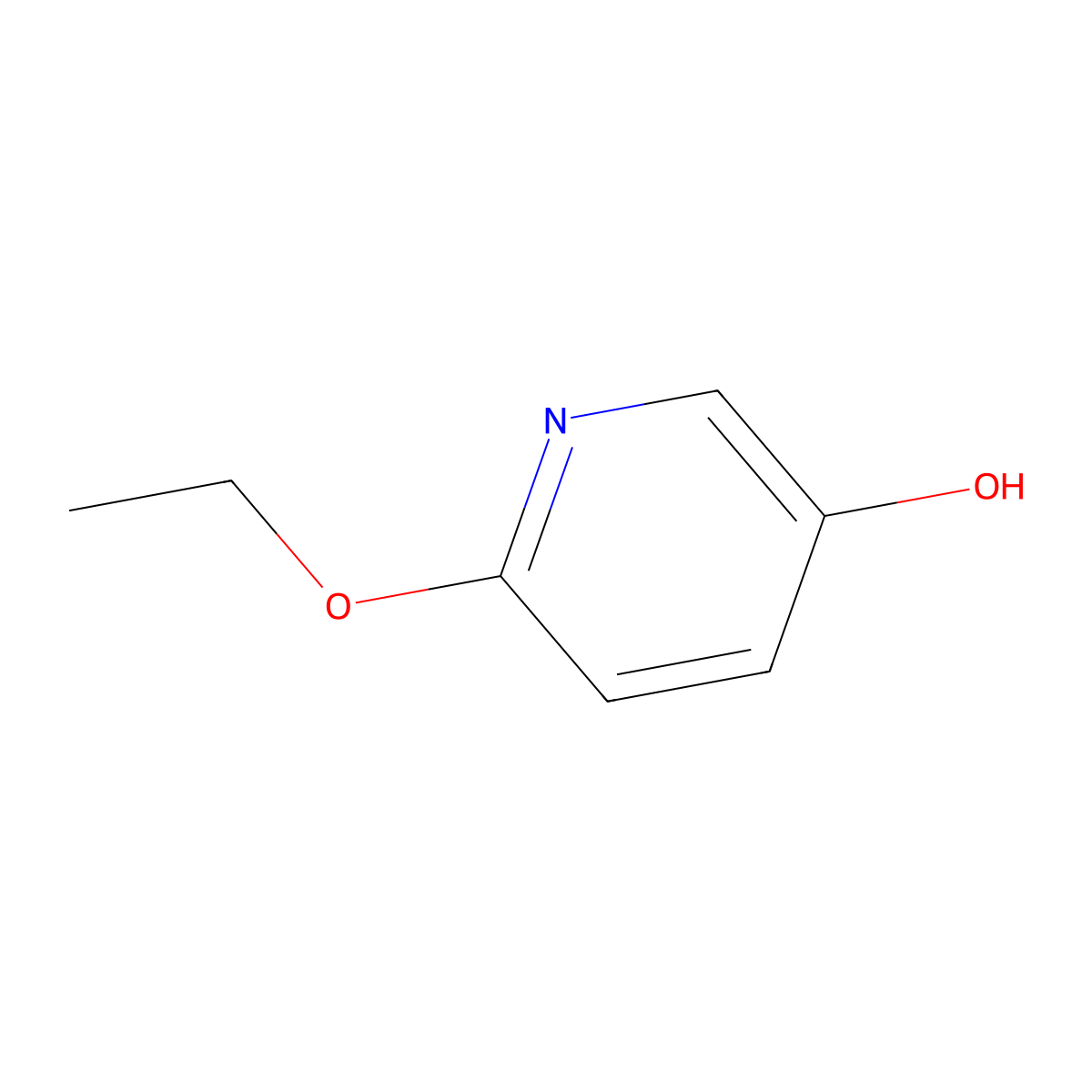 6-Ethoxypyridin-3-ol molecular structure, CAS 116178-39-3