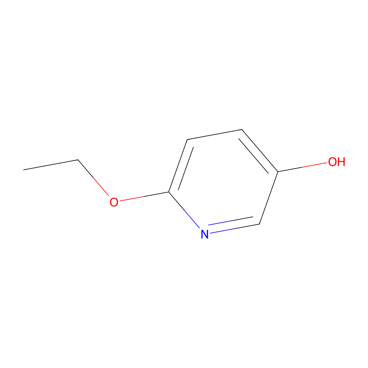 6-Ethoxypyridin-3-ol molecular structure, CAS 116178-39-3