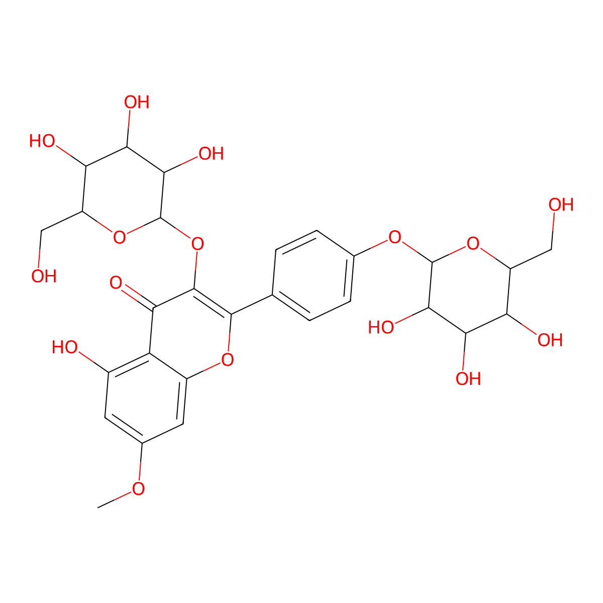 Complanatuside molecular structure, CAS 116183-66-5