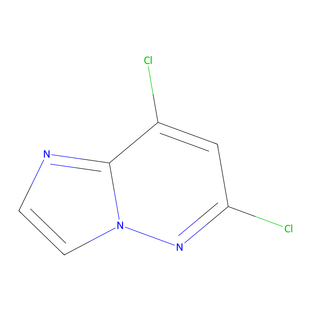 6,8-Dichloroimidazo[1,2-b]pyridazine molecular structure, CAS 1161847-29-5