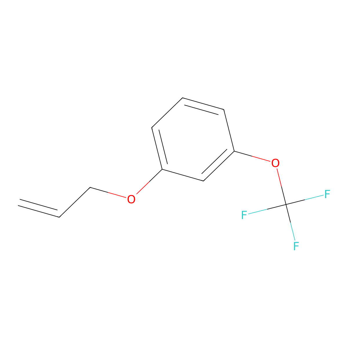Benzene, 1-(2-propen-1-yloxy)-3-(trifluoromethoxy)- molecular structure, CAS 1162261-93-9