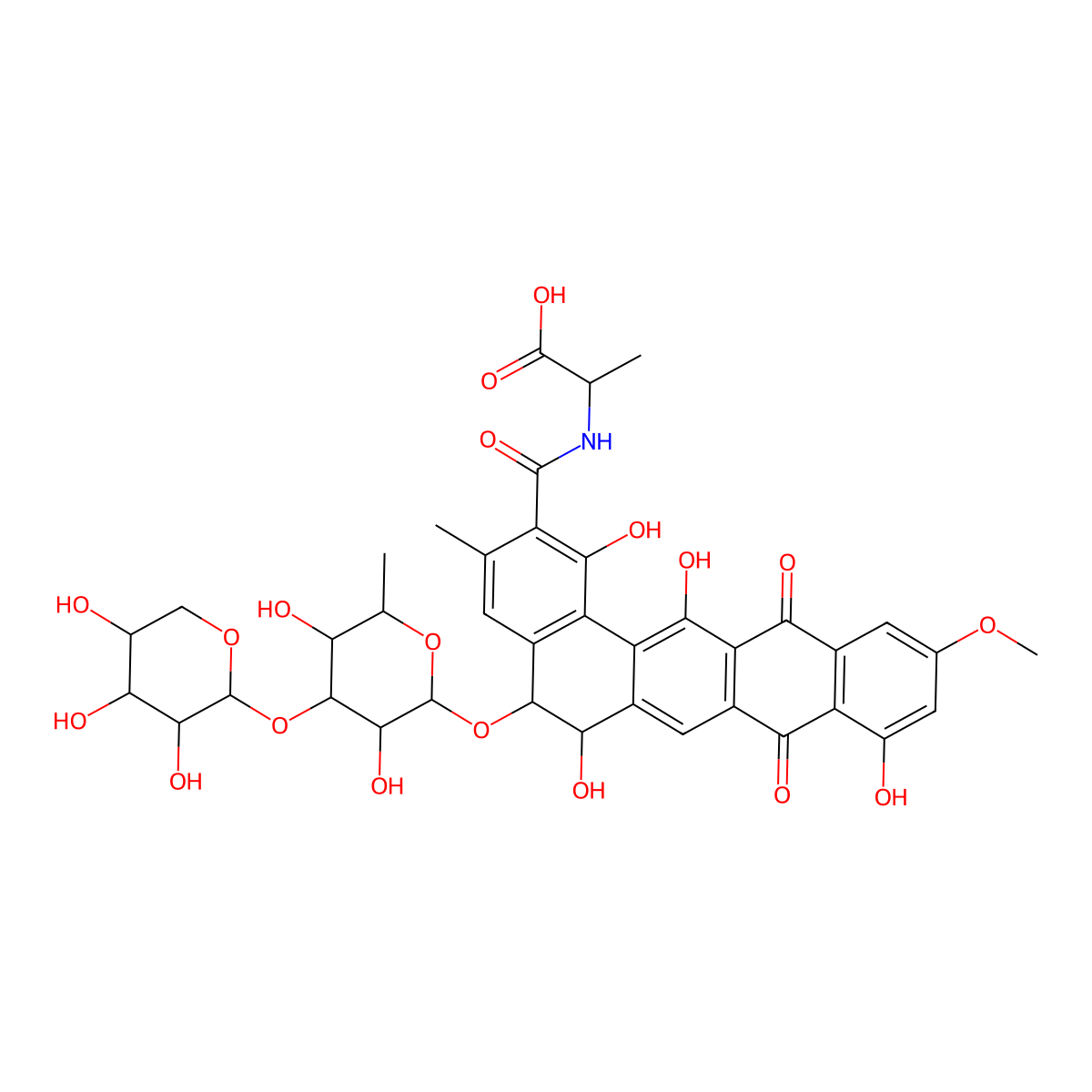 Benanomicin A molecular structure, CAS 116249-65-1