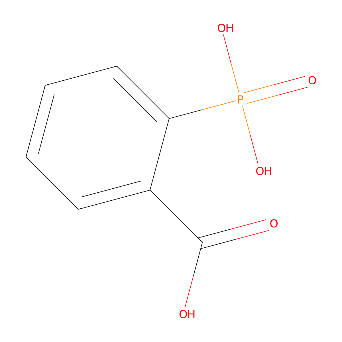 2-Phosphonobenzoic acid molecular structure, CAS 116277-67-9