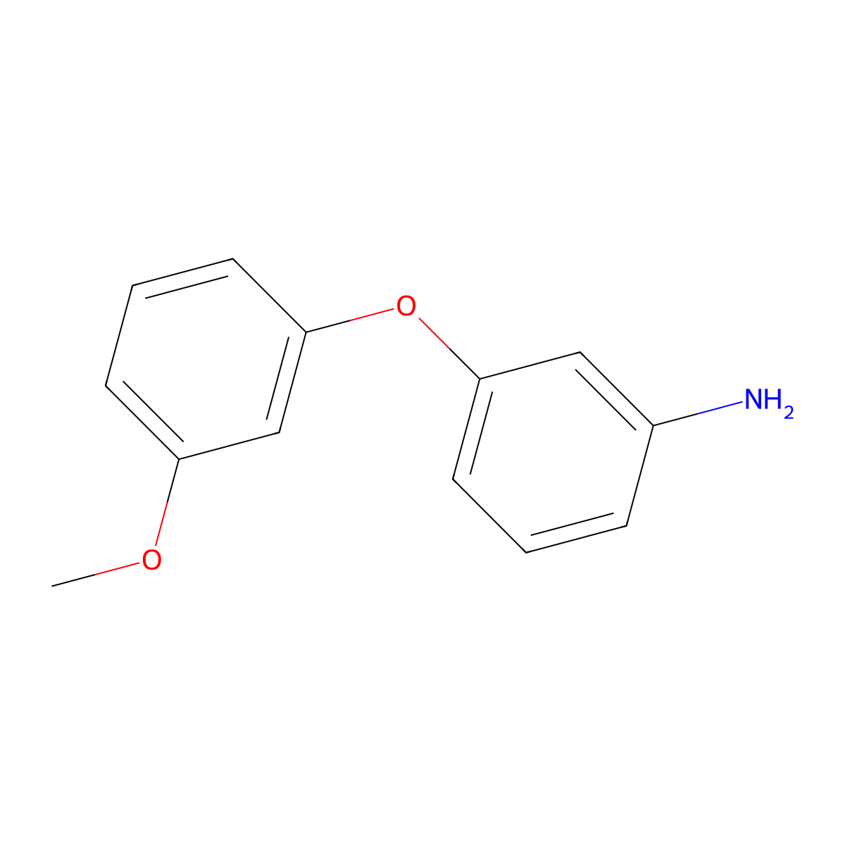 3-(3-Methoxyphenoxy)aniline molecular structure, CAS 116289-64-6