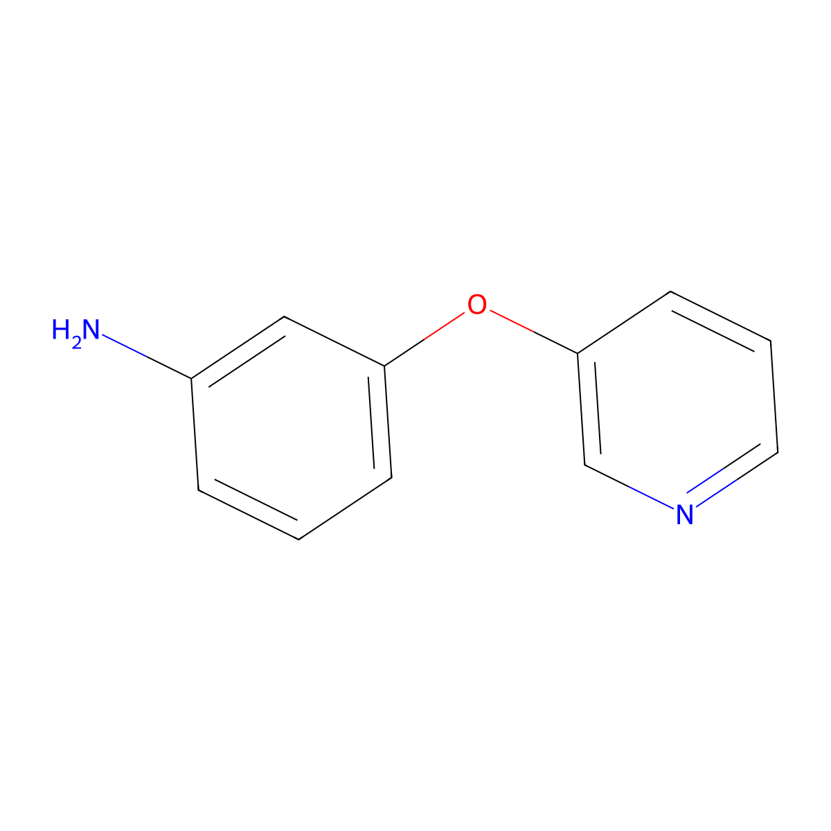 3-(Pyridin-3-yloxy)aniline molecular structure, CAS 116289-71-5
