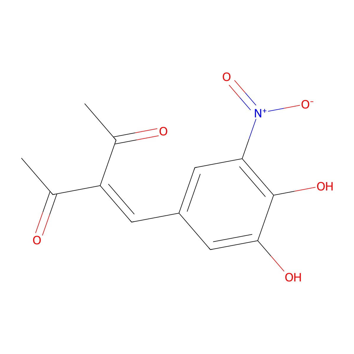 Nitecapone molecular structure, CAS 116313-94-1