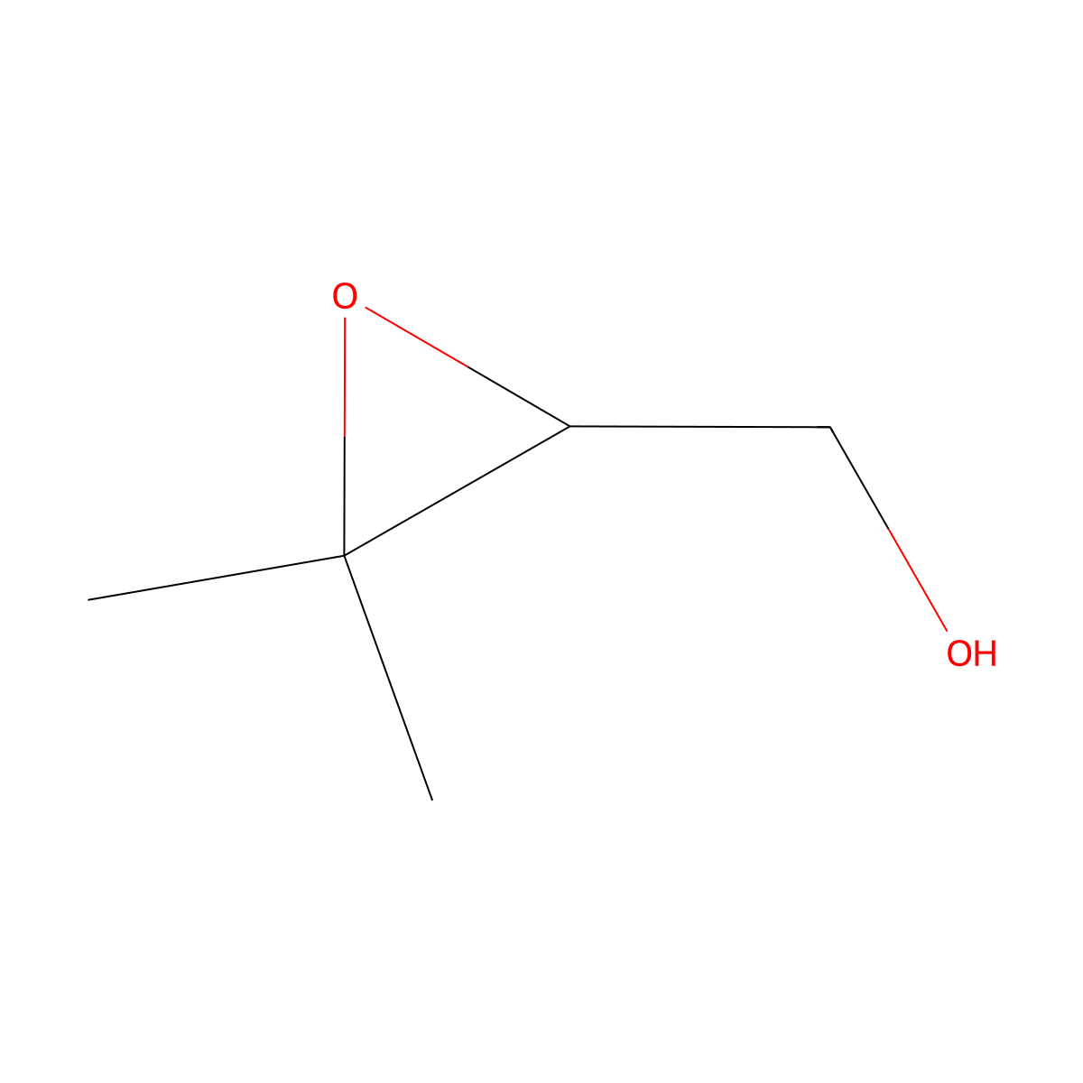 [(2S)-3,3-dimethyloxiran-2-yl]methanol molecular structure, CAS 116347-29-6