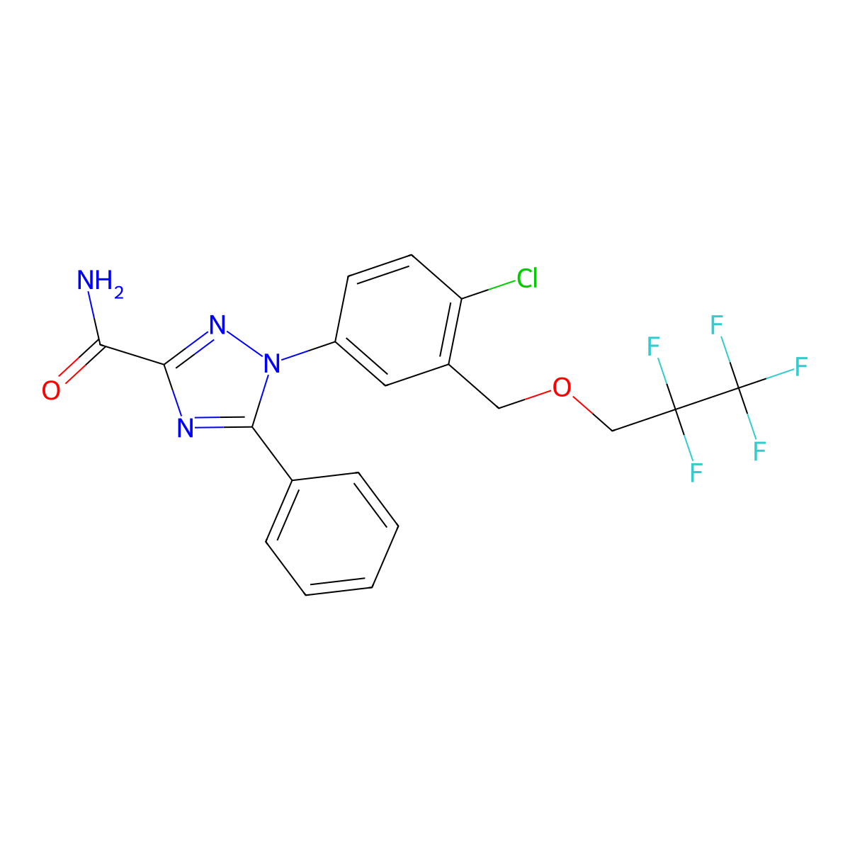 Flupoxam molecular structure, CAS 116440-33-6