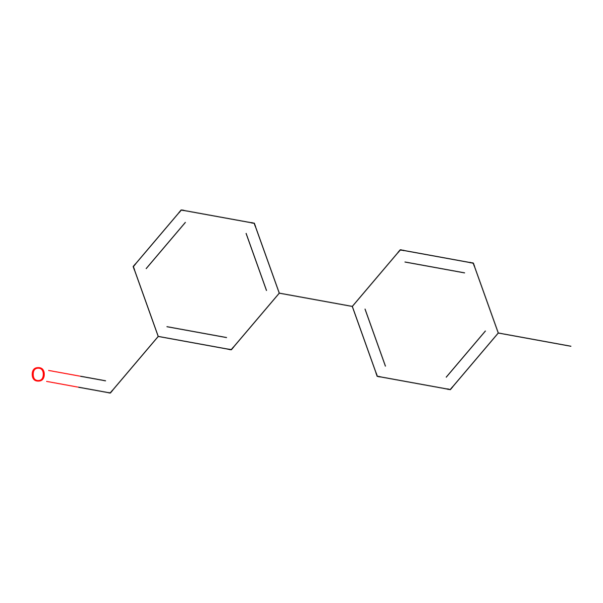 3-(4-Methylphenyl)benzaldehyde molecular structure, CAS 116470-54-3