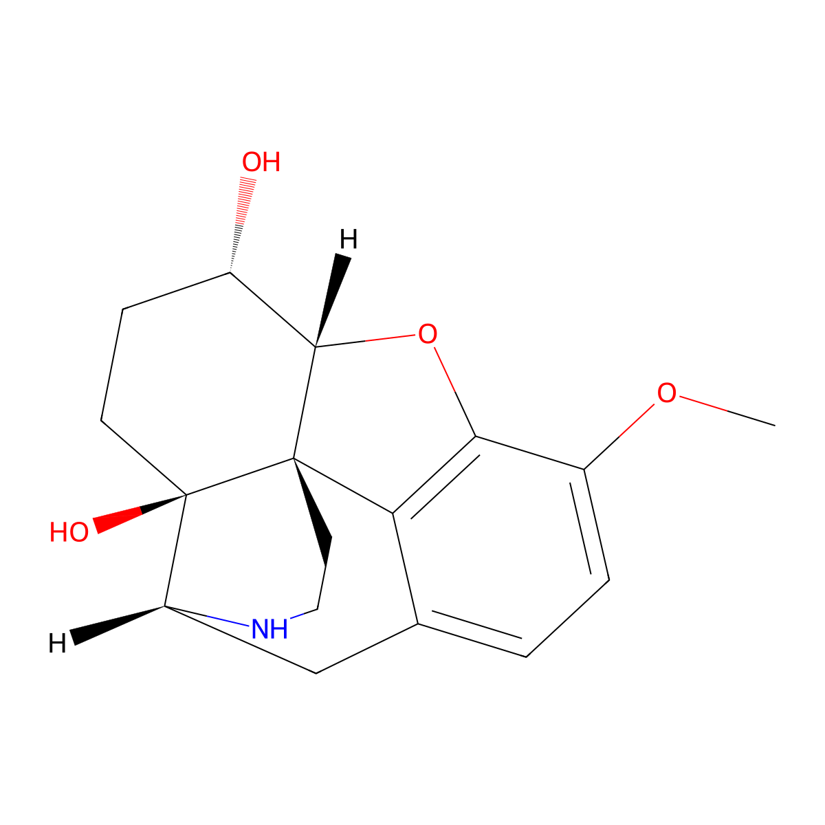 nor-6alpha-Oxycodol molecular structure, CAS 116499-16-2