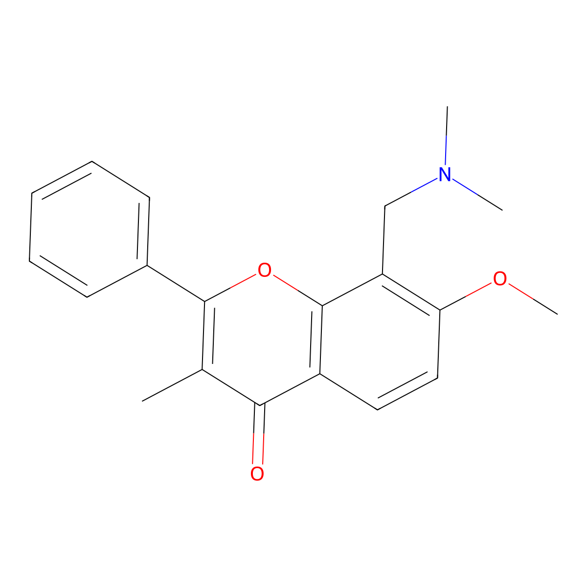 Dimefline molecular structure, CAS 1165-48-6