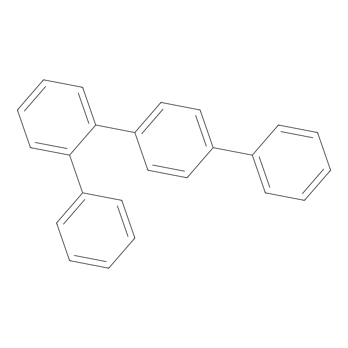 1,1':2',1'':4'',1'''-Quaterphenyl molecular structure, CAS 1165-58-8