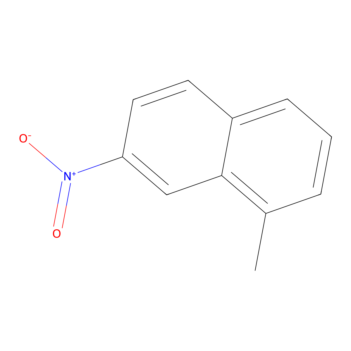 1-Methyl-7-nitronaphthalene molecular structure, CAS 116530-07-5