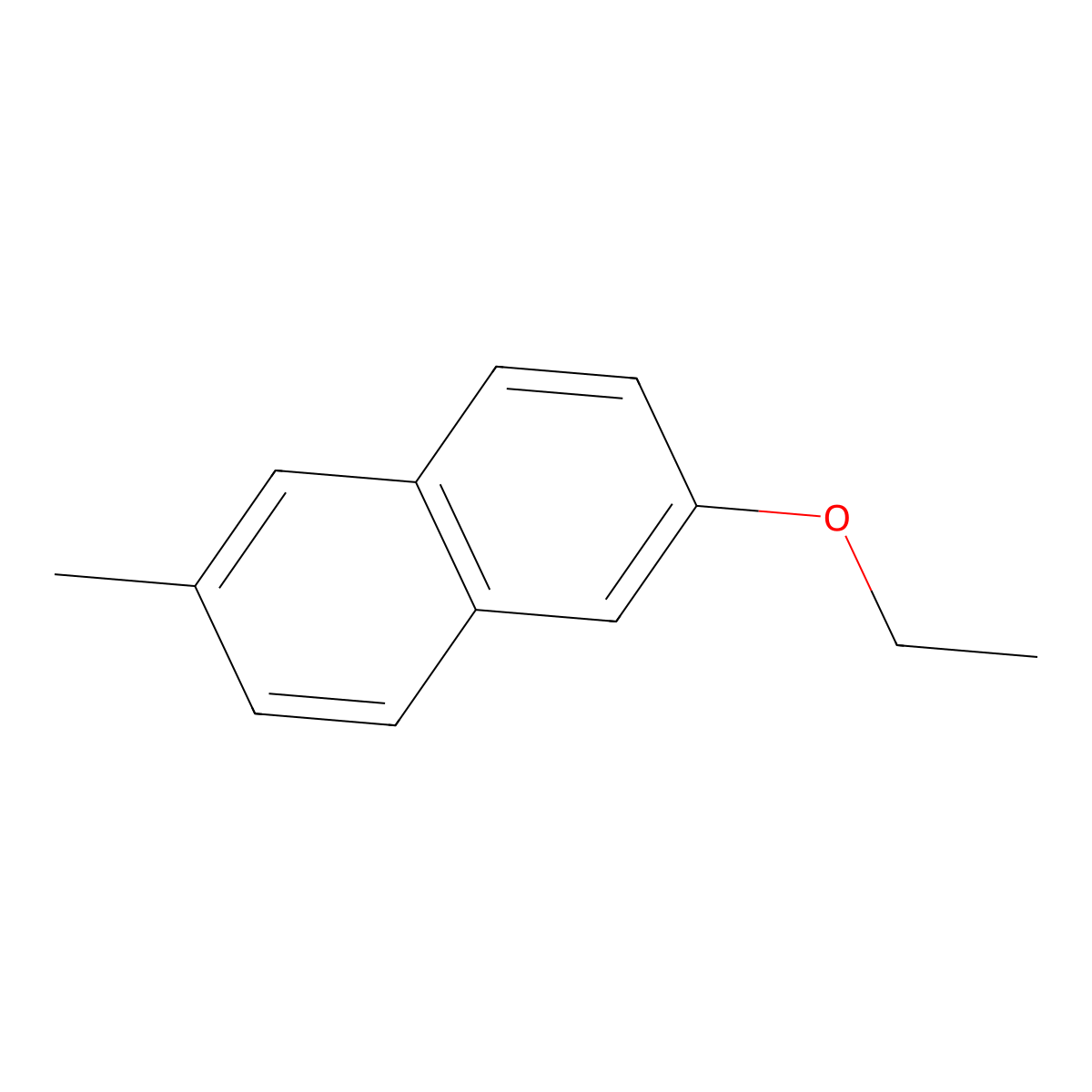 2-Ethoxy-6-methylnaphthalene molecular structure, CAS 116530-19-9