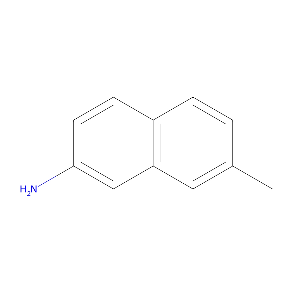 7-Methylnaphthalen-2-amine molecular structure, CAS 116530-25-7