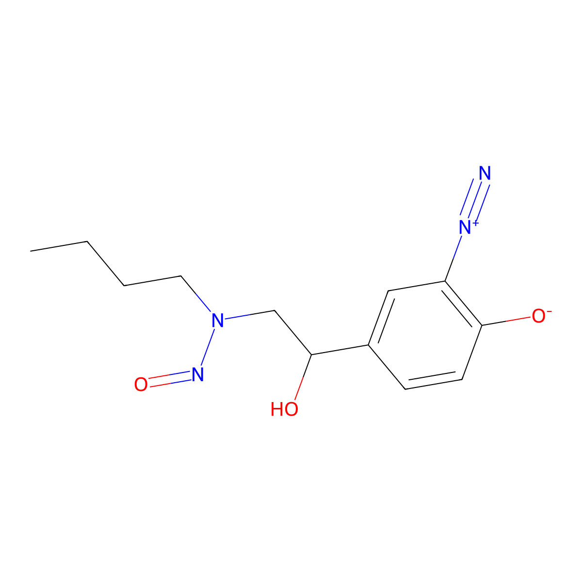 3-Diazo-N-nitrosobamethan molecular structure, CAS 116539-70-9