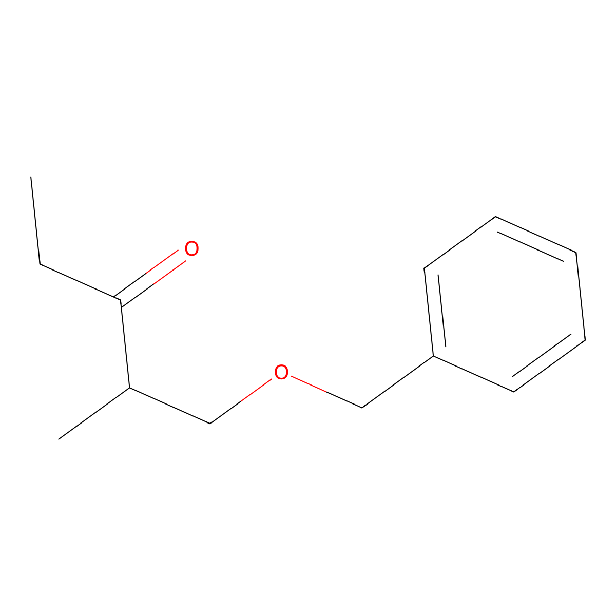(2S)-1-(Benzyloxy)-2-methyl-3-pentanone molecular structure, CAS 116546-78-2