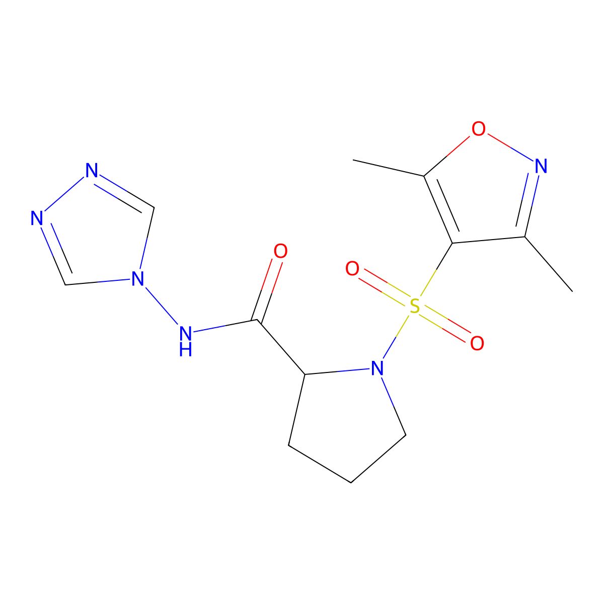 C12H16N6O4S molecular structure, CAS 1165939-75-2