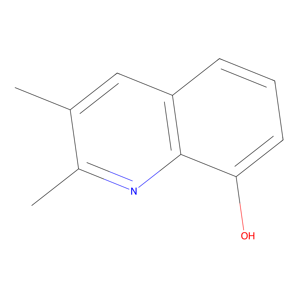 2,3-Dimethylquinolin-8-ol molecular structure, CAS 116633-02-4
