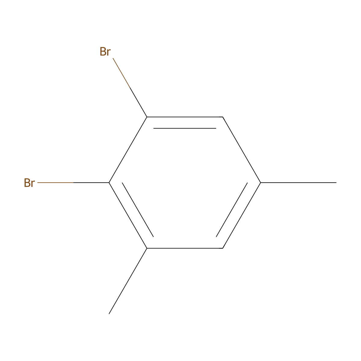 1,2-Dibromo-3,5-dimethylbenzene molecular structure, CAS 116668-61-2