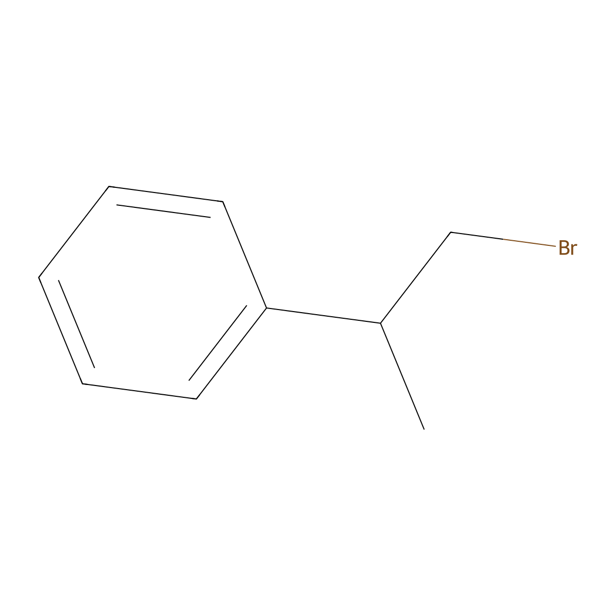 [(2R)-1-bromopropan-2-yl]benzene molecular structure, CAS 116724-02-8