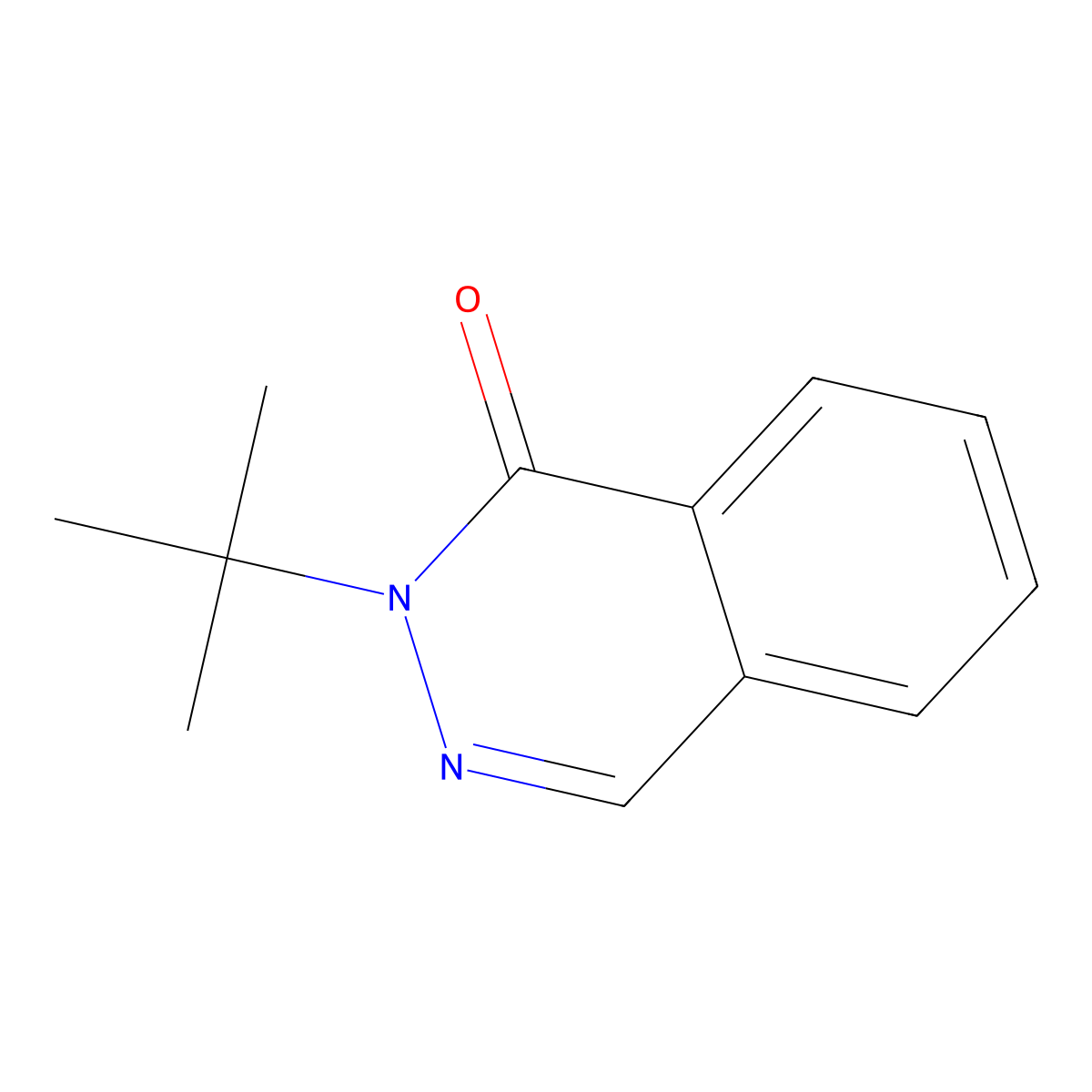 2-(tert-Butyl)phthalazin-1(2H)-one molecular structure, CAS 1167442-54-7