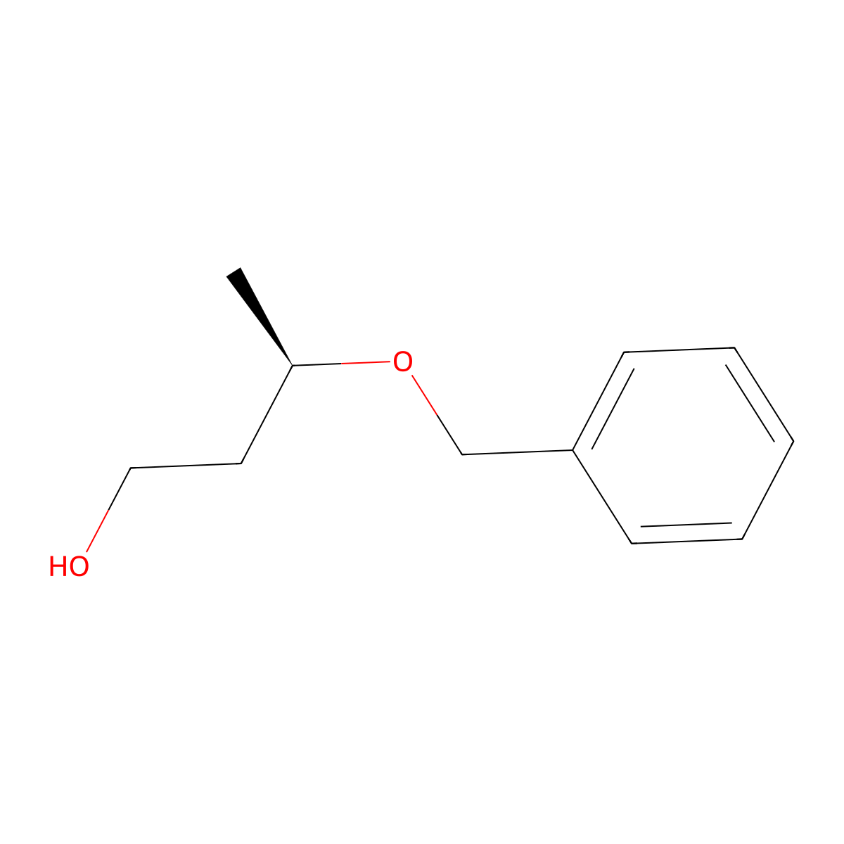 (3R)-3-(benzyloxy)butan-1-ol molecular structure, CAS 116757-62-1