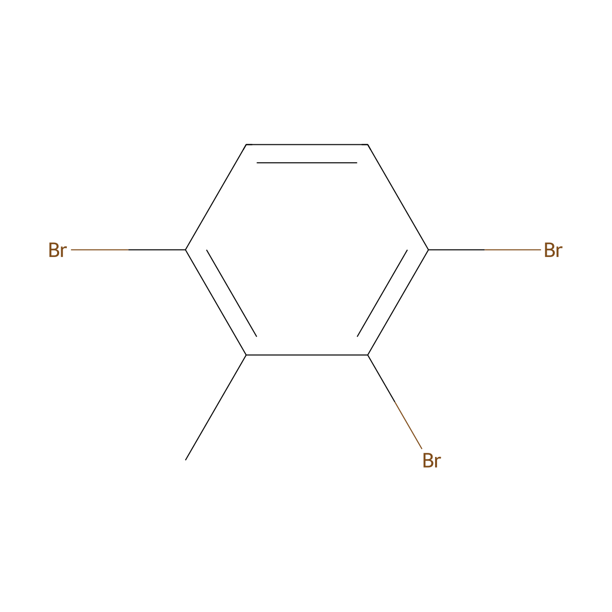 1,2,4-Tribromo-3-methylbenzene molecular structure, CAS 116779-85-2