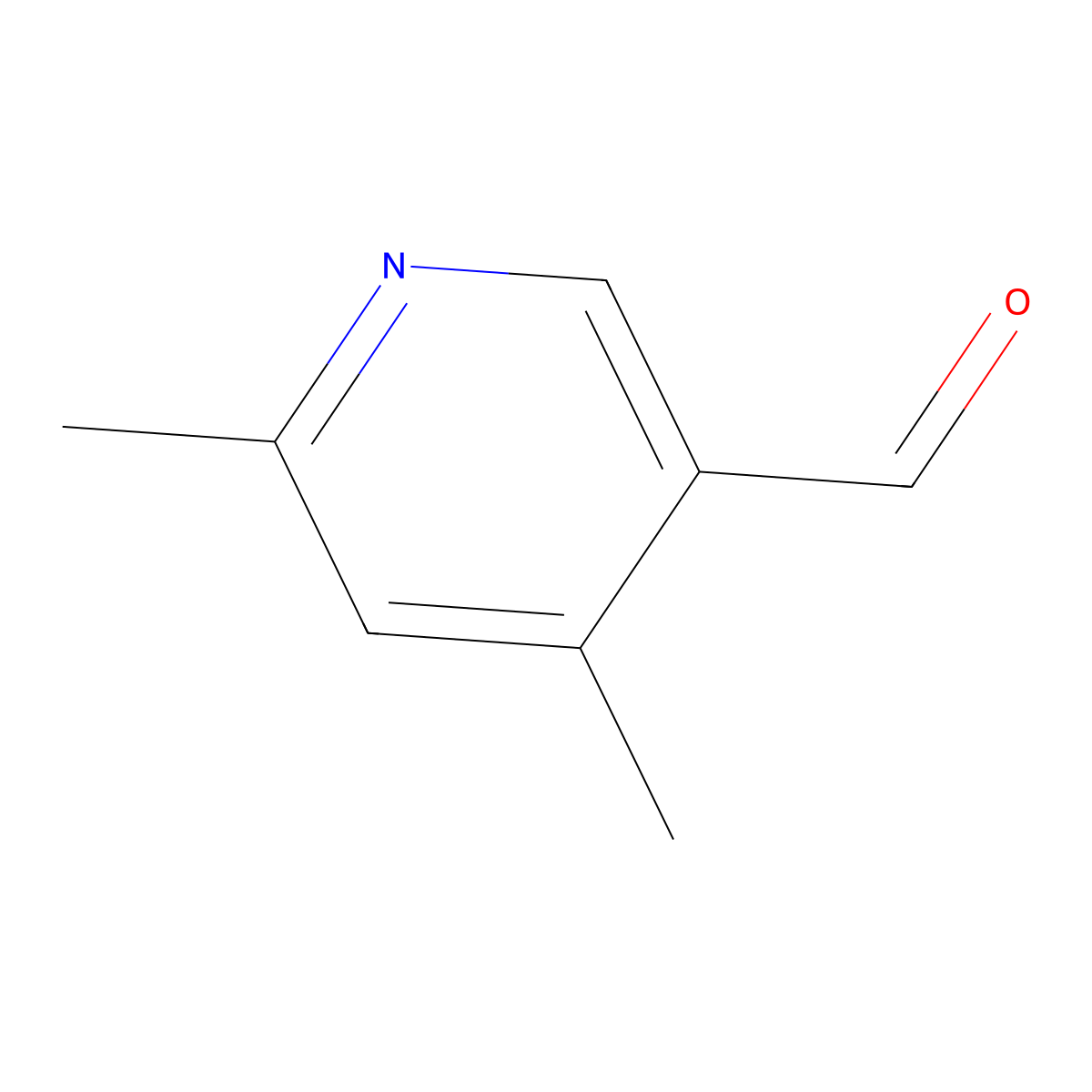 4,6-Dimethylnicotinaldehyde molecular structure, CAS 116785-23-0