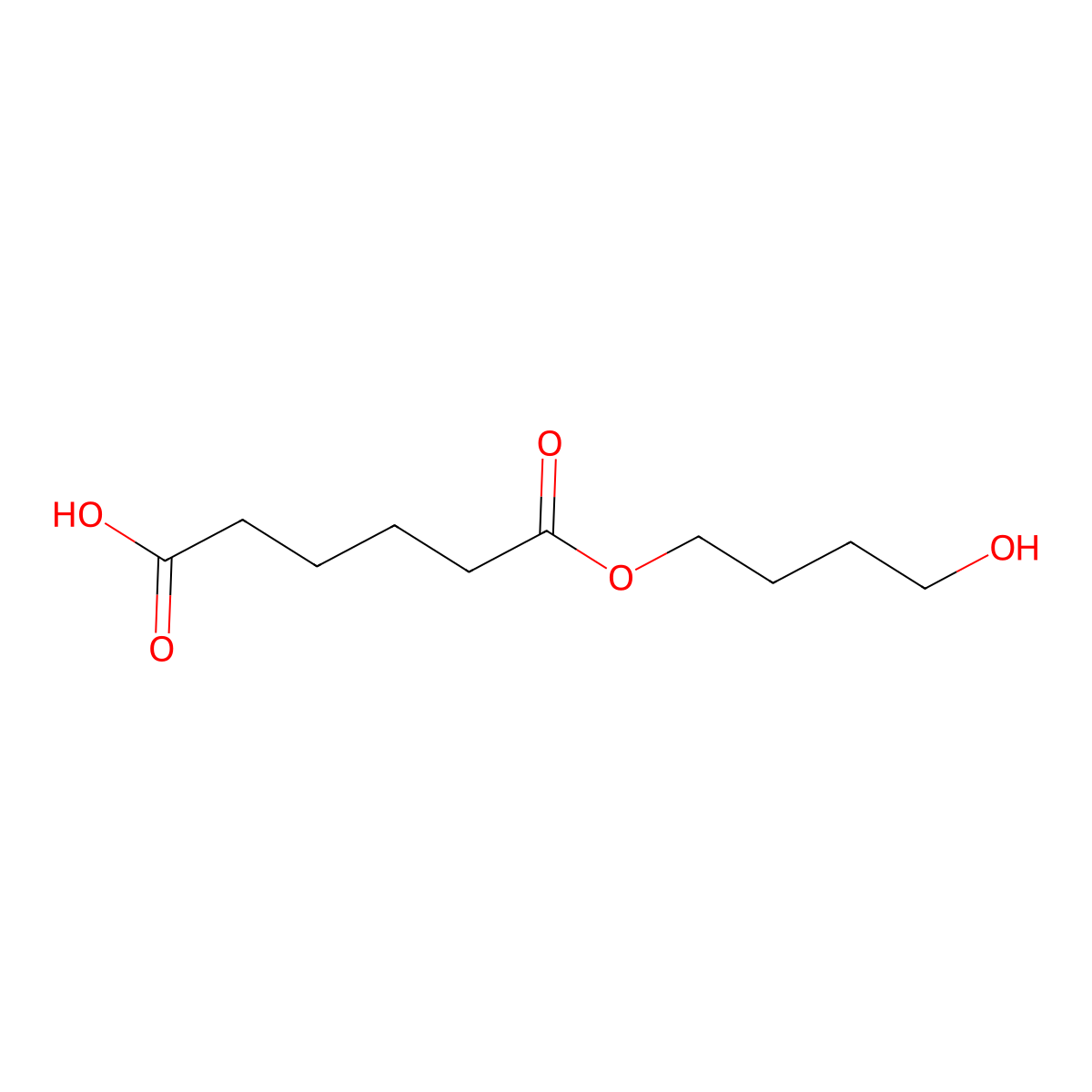 Hexanedioic acid, ester with 1,4-butanediol molecular structure, CAS 116789-12-9