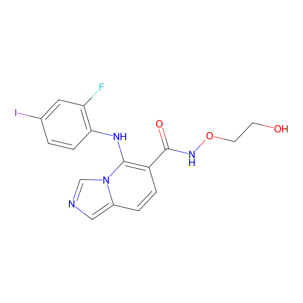 Gdc-0623 molecular structure, CAS 1168091-68-6