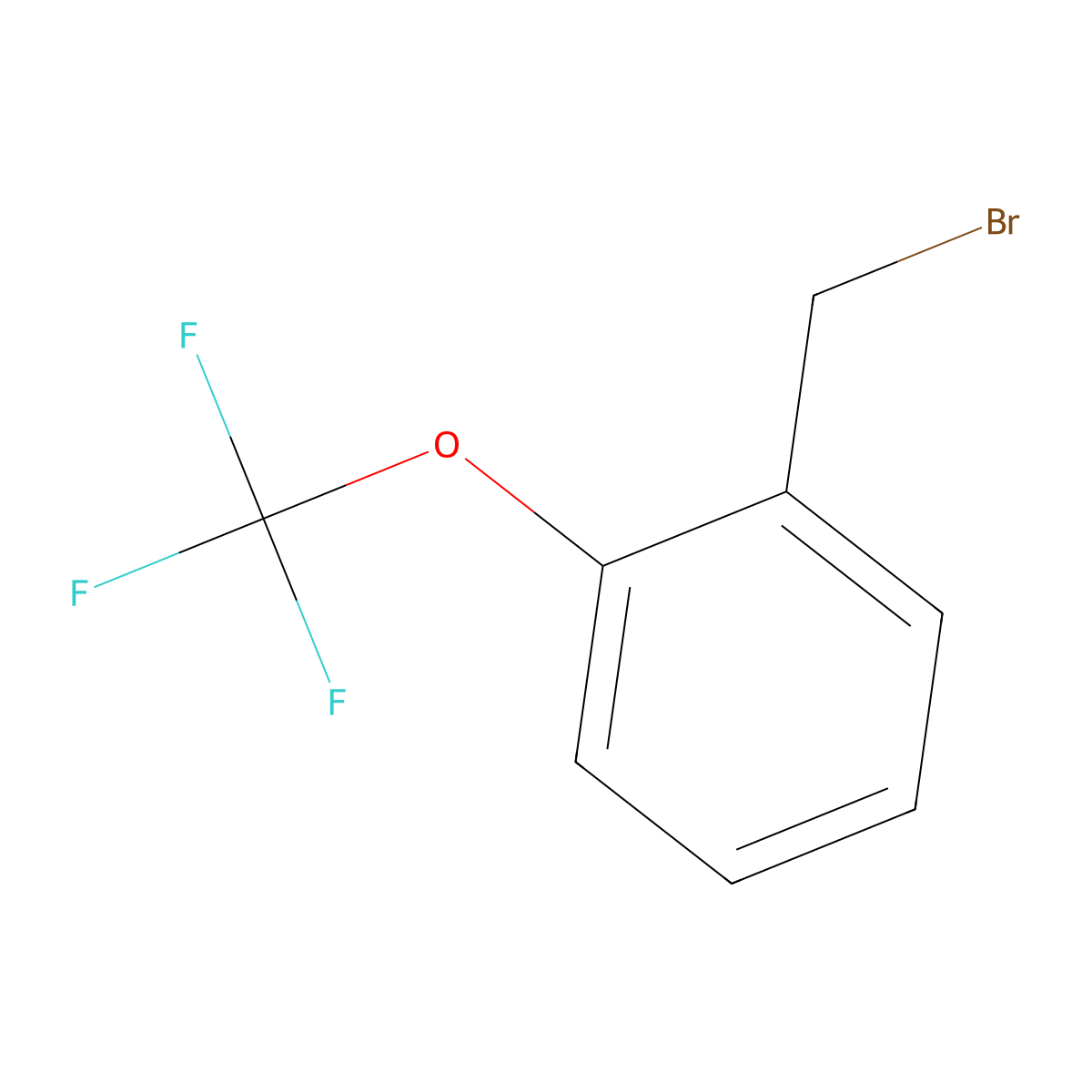 2-(Trifluoromethoxy)benzyl bromide molecular structure, CAS 116827-40-8