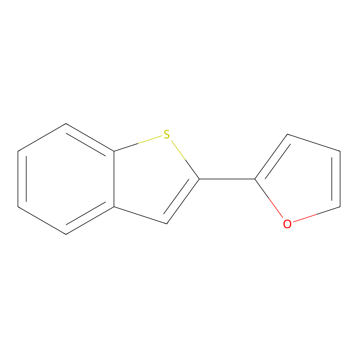 2-(2-Furanyl)benzo[b]thiophene molecular structure, CAS 116849-90-2