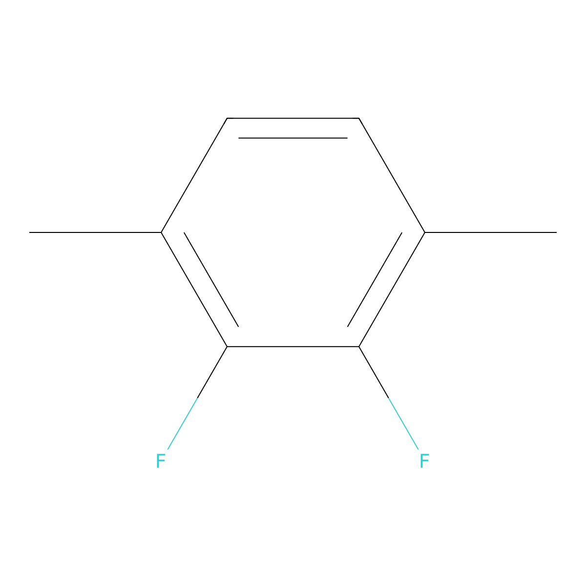 2,3-Difluoro-1,4-dimethylbenzene molecular structure, CAS 116850-22-7